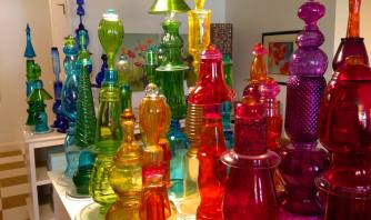 Totems Awaiting Installation